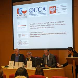 Acto en Conmemoración del Centenario de las Relaciones Diplomáticas entre Argentina y Polonia en Rosario