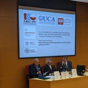 Acto en Conmemoración del Centenario de las Relaciones Diplomáticas entre Argentina y Polonia en Rosario