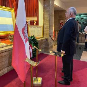 Acto en conmemoración del 104° Aniversario de la Recuperación de la Independencia de Polonia
