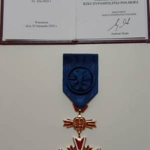 El Cónsul Honorario de Polonia en Rosario recibió una condecoración del Presidente de Polonia