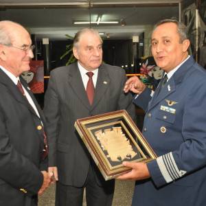 Visita del Cuerpo Consular de Rosario al Liceo Aeronáutico Militar