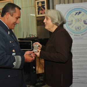 Visita del Cuerpo Consular de Rosario al Liceo Aeronáutico Militar