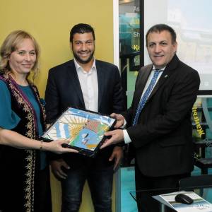 Evento Tugan Zher (Patria Chica) en el Consulado Honorario de Kazajstán Región Centro