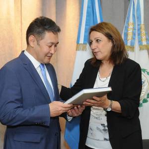 Rosario se hermanó con Almaty (Kazajstán)