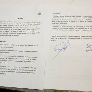 Acuerdo Concejo Municipal y CCR