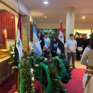 76º Aniversario de la Independencia de la República Arabe Siria