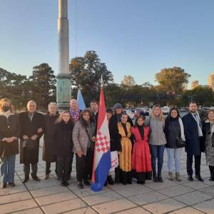El Lunes 30 de mayo se realizó el  acto conmemorativo del XXXII Aniversario del Nuevo Estado de la República de Croacia