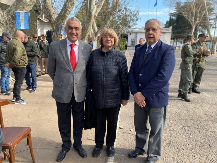 2 de agosto conmemoración del 84º Aniversario de la creación de “Gendarmería Nacional Argentina”, en las instalaciones del Destacamento Móvil 2